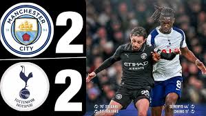 Manchester City 2-2 Tottenham Hotspur